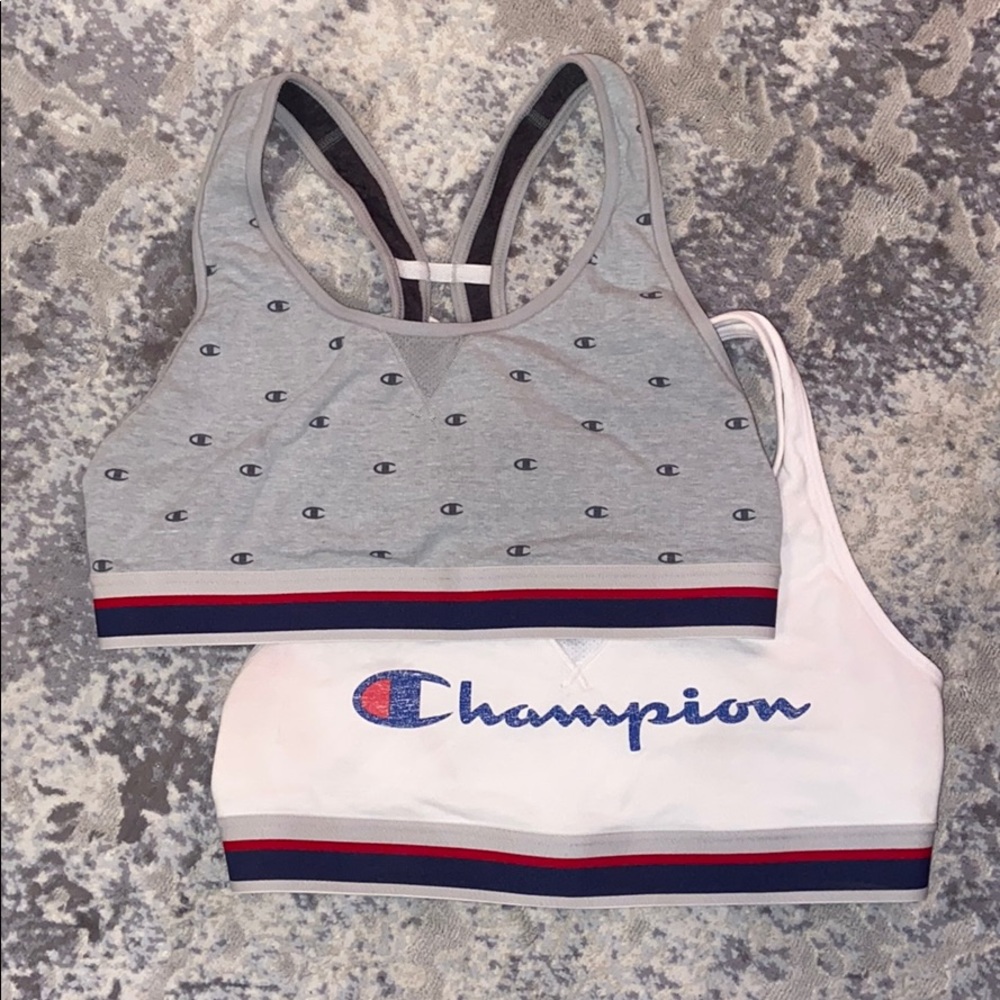 TWO Champion Sports Bras